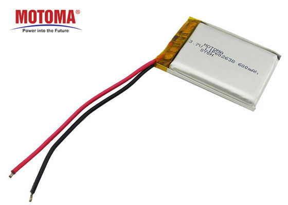 3.7V 600mah Lithium Battery For IOT Devices High energy density