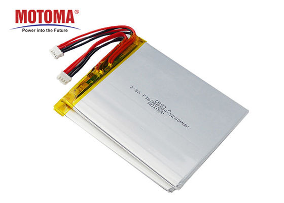 Rechargeable 2500mah Lithium Battery High Power 3.6*63*80mm For POS Terminals
