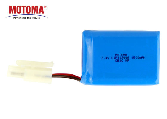7.4V 1500mah POS Machine Battery High Capacity Low Internal Resistance