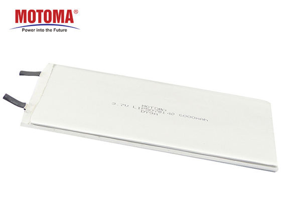 3.7V 6000MAh Tablet Lithium Battery , Rechargeable Lithium Ion Battery For Pc