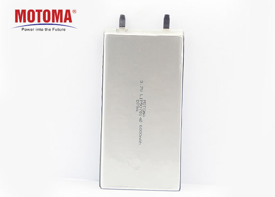 Mini Tablet Pc Battery , Ultra Thin Lithium Polymer Battery 6000mAh