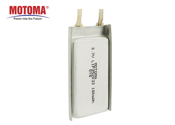 MOTOMA Wearable Device Battery , Rechargable 3.7 V 180mah Lipo Battery