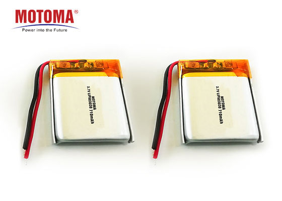 High Temperature Lithium Polymer Battery 3.7V710mah 6.0*30*38mm Wearable Device Battery