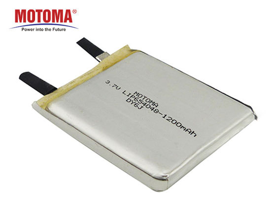 3.7V 1200mAh Lithium Ion Battery Rechargeable With PCB And NTC PTC
