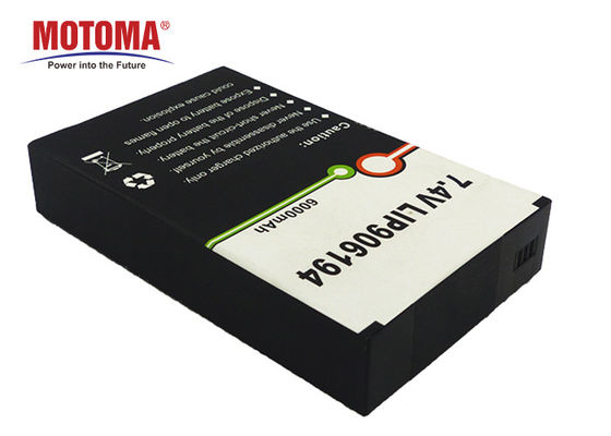 High Energy Density Lithium Lipo Battery Pack , 7.4 V 6000mah Lipo Battery