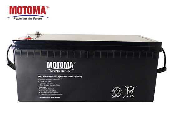 Long lifespan Power Wall Solar 12V 250Ah LiFePO4 Lithium Battery for Home Solar systems