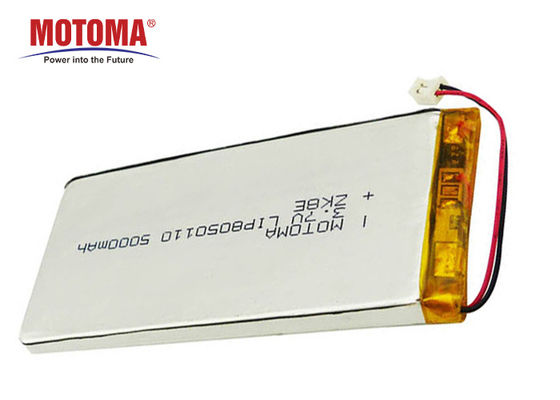 UL Certificate Rechargeable Lithium Ion Battery 3.7V 5000mAh LIP8050110
