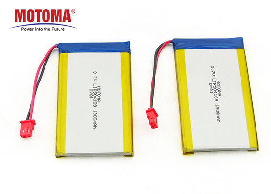 3.7V 1800mAh IOT Battery Pack Grade A Cells With 12 Months Warranty