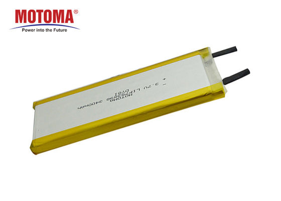Customized 3400mAh 3.7 V Lithium Ion Battery Pack Deep Cycle Life for IOT Device