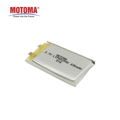 630mAh Rechargeable Lithium Ion Battery With BIS UN KC Certificate